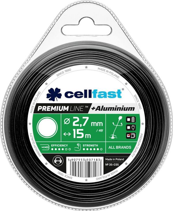 Cellfast Premium Λεπίδα Κοπής 2,7mm/15m, Στρογγυλή (35-035)