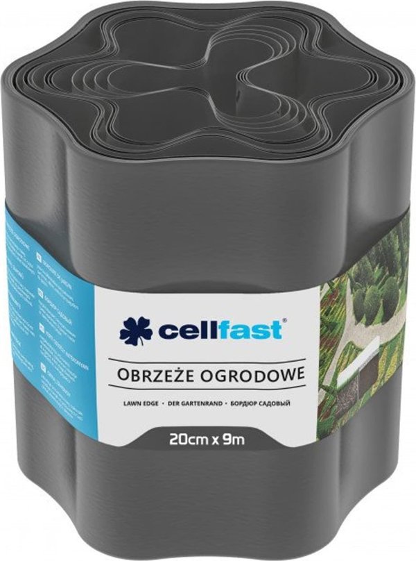 Κήπος περιθώριο 20cm x 9m Cellfast γραφίτης