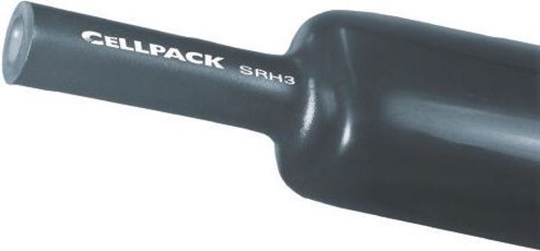 Cellpack Rura termokurczliwa gruboscienna z klejem czarna 4-16/1000mm SRH3