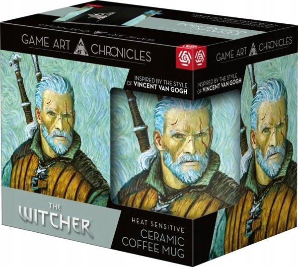 Good Loot The Witcher Geralt & Vincent Van Gogh Μπολ, Κεραμικό, Μαύρο/Πολύχρωμο