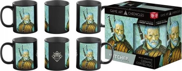 Good Loot The Witcher Geralt & Vincent Van Gogh Μπολ, Κεραμικό, Μαύρο/Πολύχρωμο