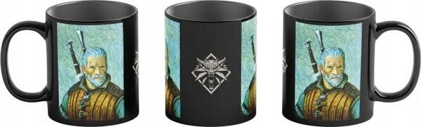 Good Loot The Witcher Geralt & Vincent Van Gogh Μπολ, Κεραμικό, Μαύρο/Πολύχρωμο