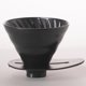 Ceramiczny Drip Hario V60 Switch & Match 02 Matte Black - Czarny mat