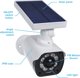 CE Ηλιακή Ψεύτικη Κάμερα Ασφαλείας SOL1800S με LED που Αναβοσβήνει, Αισθητήρα Κίνησης & Αυτοκόλλητο Προστασίας