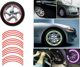 CGAuto AG555B Ανακλαστικές Αυτοκόλλητες Ταινίες για Τροχούς Κόκκινες