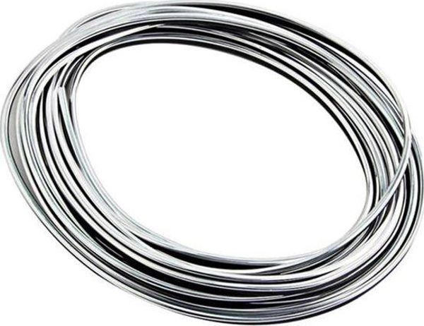 CGAuto AG679B LISTWA DEKORACYJNA DO AUTA 5M SREBRNA uniwersalny (4334-uniw) - 4334-uniw