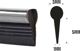 CGAuto AG679B LISTWA DEKORACYJNA DO AUTA 5M SREBRNA uniwersalny (4334-uniw) - 4334-uniw