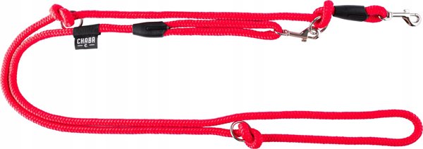 Chaba Ρυθμιζόμενο Λουρί Σκύλου Linka, 10mm/2.6m, Κόκκινο