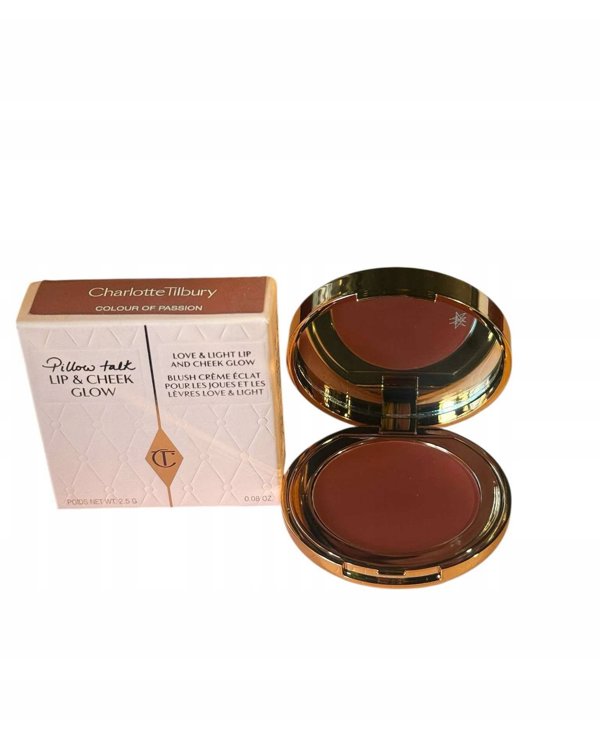 Charlotte Tilbury Lip & Cheek Glow Κρεμώδες Ρουζ, Colour of Passion, 2.5g