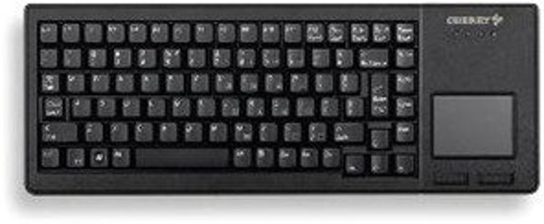 Cherry G84-5500 Ενσύρματο Πληκτρολόγιο με Touchpad, USB, Μαύρο, Διάταξη CH