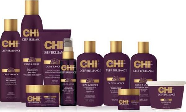 Chi Nenuskalaujamas plaukų serumas CHI Deep Brilliance Olive&Monoi 177 ml