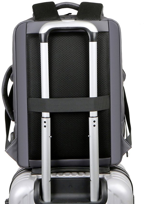 Chill Innovation Chill Voyage 17" PC Backpack, Grey, City, Unisex, 43.2 cm (17"), Notebook compartment, Polyester