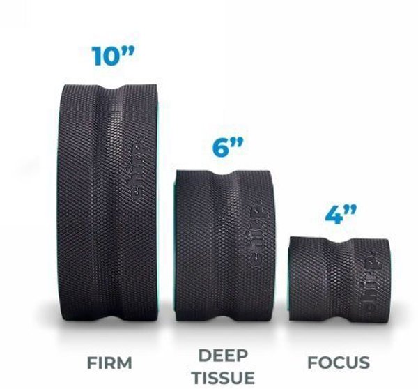 Chirp Wheel Plus σετ 3 τροχών για άσκηση και διατάσεις 4", 6", 10"
