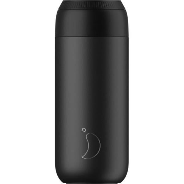 Chilly's Ποτήρι Θερμός Series 2 Coffee Cup Abyss Black 500ml 225-32 (225-32) (CHI225-32)