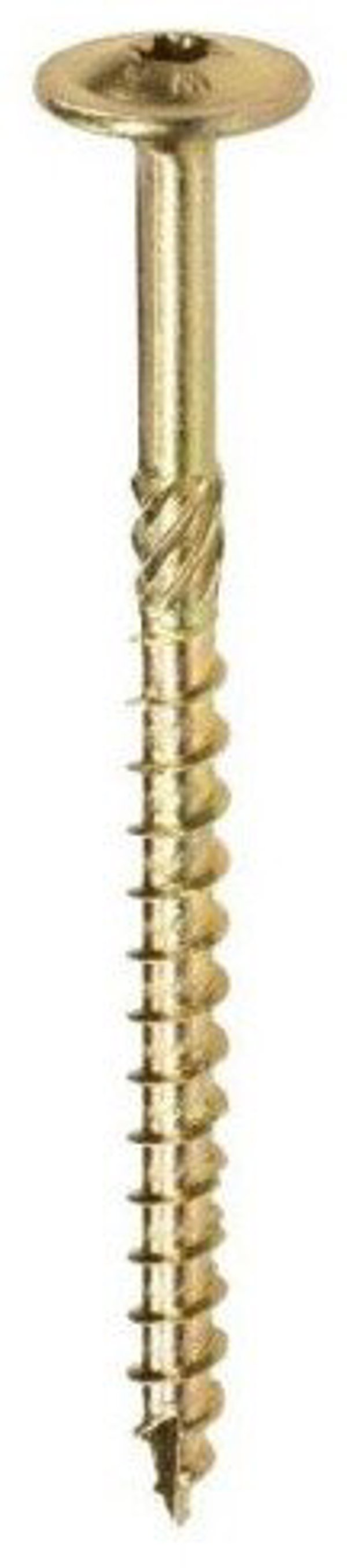 Wkręt-met Βίδα Chipboard Torx 8x200mm Κίτρινο Ψευδαργυρωμένο - Συσκευασία 50 Τεμαχίων