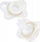 Chicco PhysioForma Mini Soft Καταπραϋντική Πιπίλα από Σιλικόνη, 2 Τεμάχια, Φωσφοριζέ