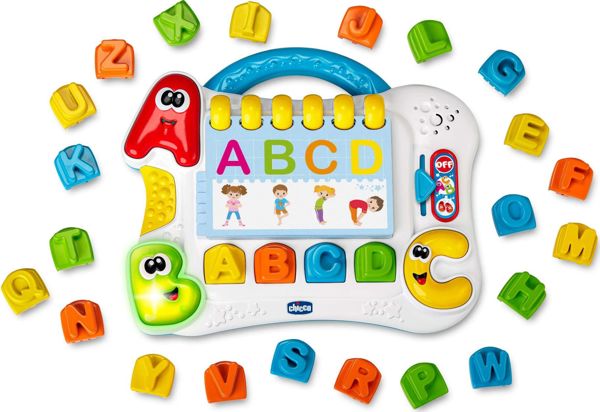 Chicco Χαρούμενη Αλφάβητος Πες και Δείξε - Διαδραστικό Παιχνίδι Εκμάθησης Γλώσσας