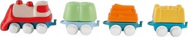 Chicco Χαρούμενο Τρένο Eco, Εκπαιδευτικό Παιχνίδι Δραστηριοτήτων για Παιδιά από 18 Μηνών