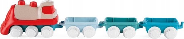 Chicco Χαρούμενο Τρένο Eco, Εκπαιδευτικό Παιχνίδι Δραστηριοτήτων για Παιδιά από 18 Μηνών