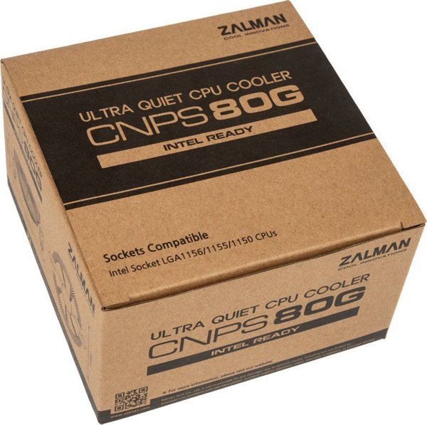 Zalman CNPS80G Ψύξη Κεντρικής Μονάδας Επεξεργασίας (CPU)
