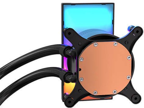 Antec Vortex View 360 Υδρόψυξη Επεξεργαστή ARGB με Οθόνη IPS 5" Black