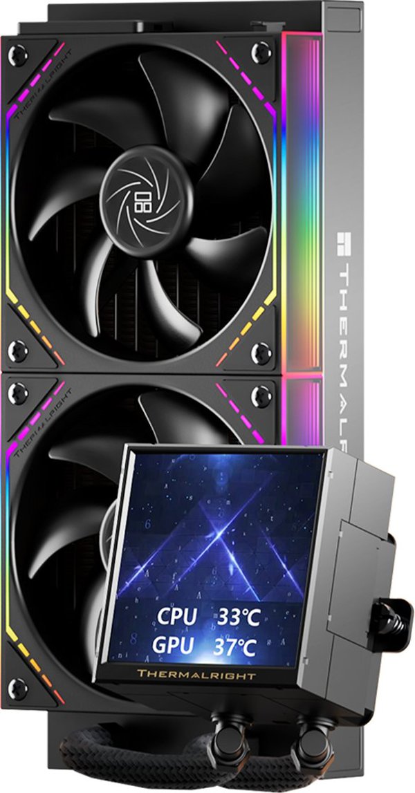 Thermalright Peerless Vision 240 ARGB Black Ψύξη Υδρόψυξη