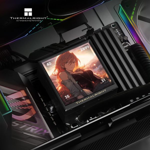 Thermalright Peerless Vision 240 ARGB Black Ψύξη Υδρόψυξη