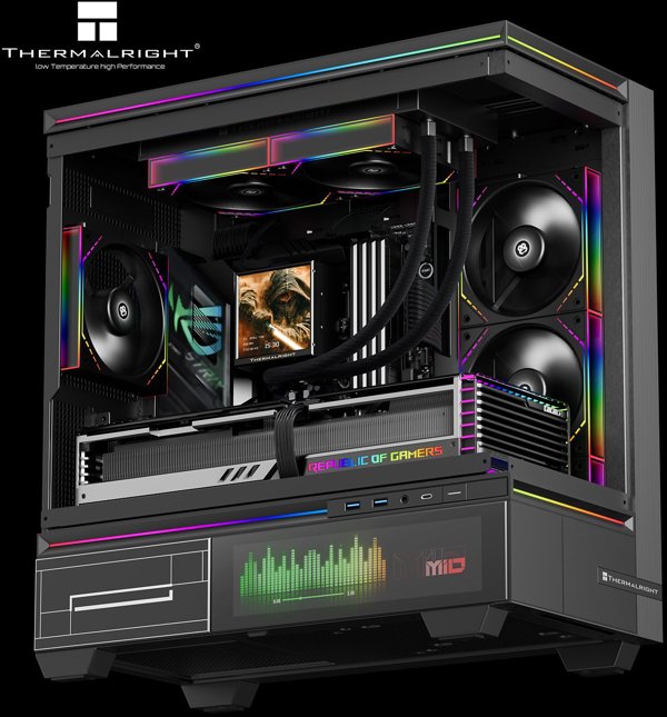 Thermalright Peerless Vision 240 ARGB Black Ψύξη Υδρόψυξη