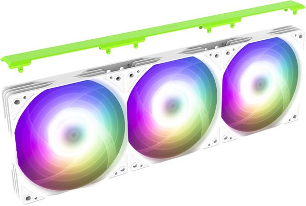 Υδρόψυξη ALPHA2 SE A36 WH 360 mm CPU Liquid Cooler