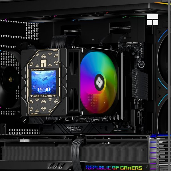 Thermalright Peerless Assassin 120 Vision ARGB Black ψύκτρα επεξεργαστή CPU