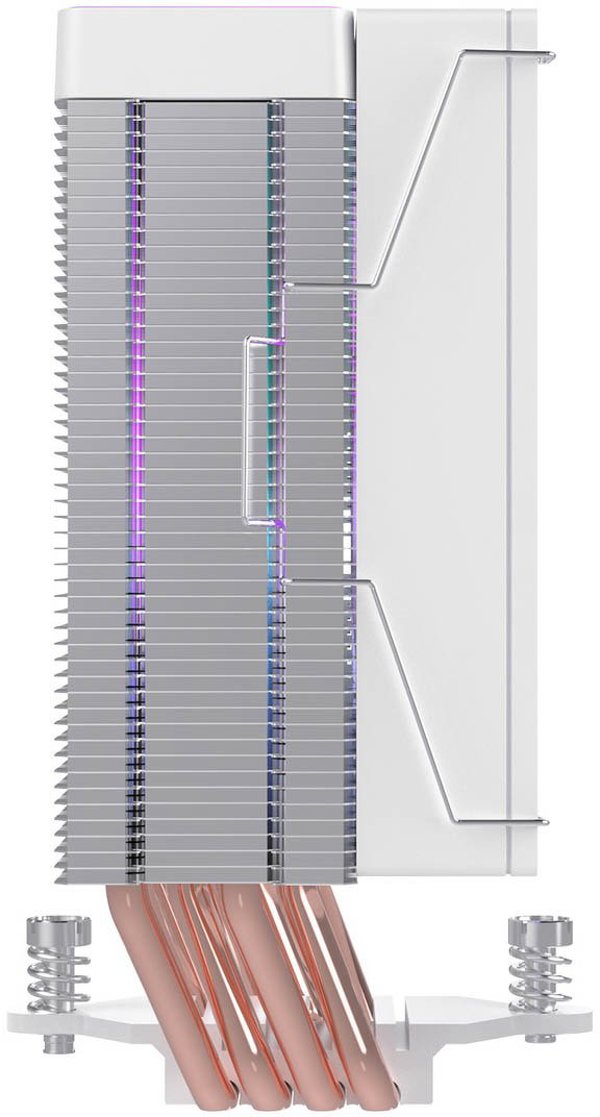 Rampage Ψύκτρα CPU Octagon B70, Αερόψυξη Επεξεργαστή, Λευκό (OCTAGONB70-WHITE)