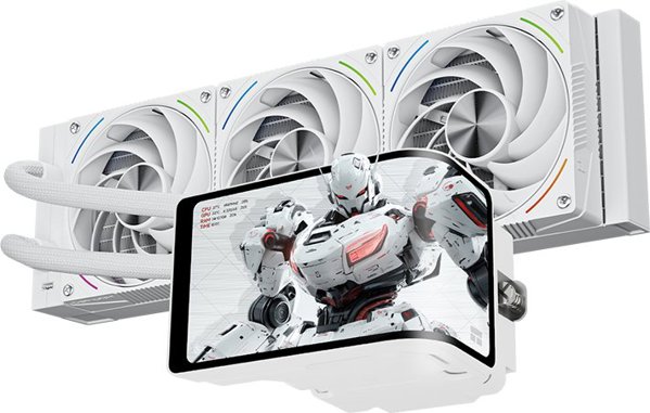 Thermalright Wonder Vision 360 Turbo ARGB Λευκό Υδρόψυξης