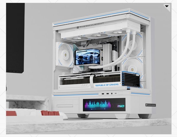 Thermalright Wonder Vision 360 Turbo ARGB Λευκό Υδρόψυξης