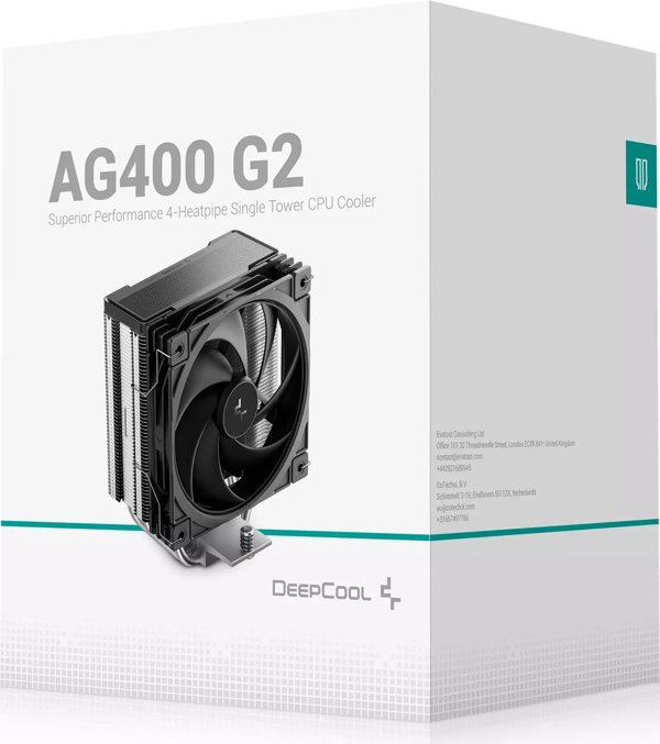Deepcool AG400 G2 Αερόψυξη CPU 12cm Μαύρο