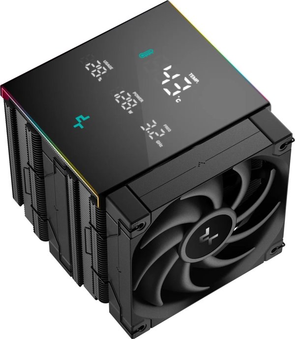 Deepcool AK620 Digital Pro Ψύκτρα Επεξεργαστή CPU με Οθόνη Status Display