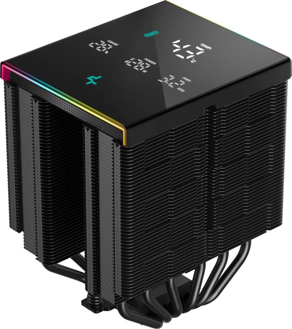 Deepcool AK620 Digital Pro Ψύκτρα Επεξεργαστή CPU με Οθόνη Status Display