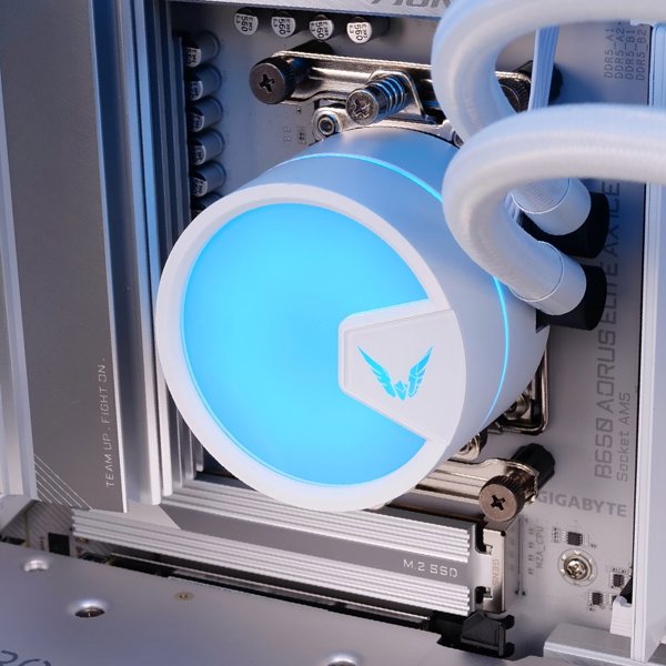 Valkyrie A240 Υδρόψυξη Επεξεργαστή 240mm - Λευκό