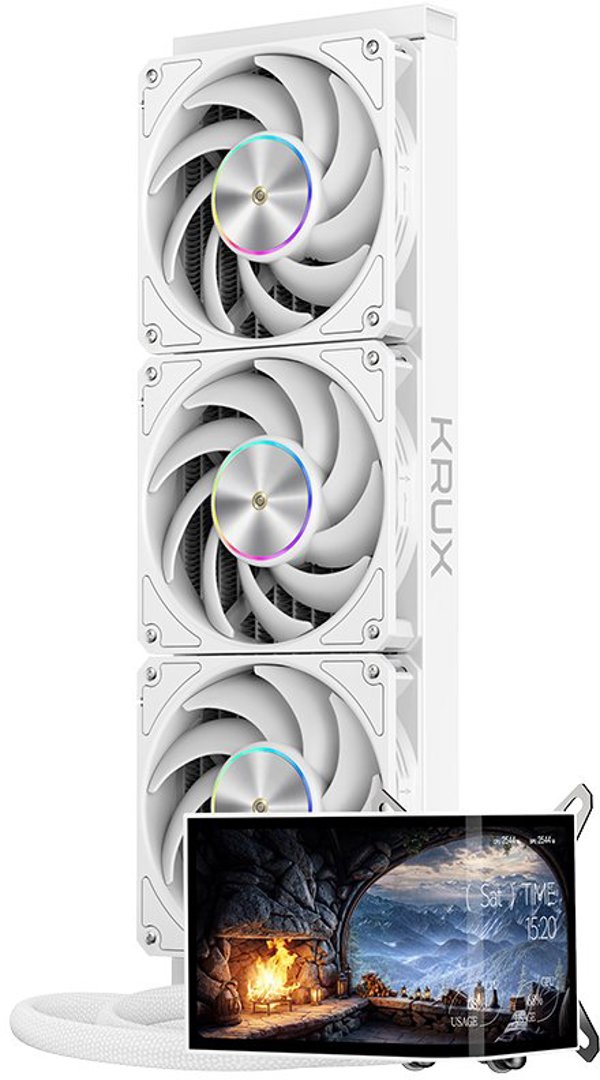 Krux HydroArc 360 Υδρόψυξη Επεξεργαστή, 360mm, White (KRXE011)