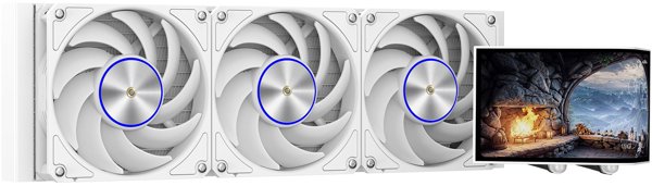 Krux HydroArc 360 Υδρόψυξη Επεξεργαστή, 360mm, White (KRXE011)