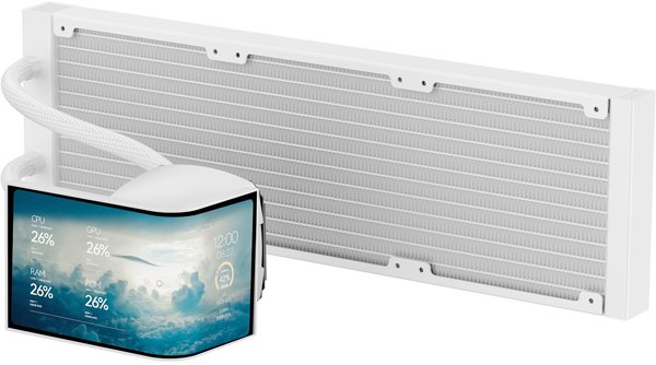 Krux HydroArc 360 Υδρόψυξη Επεξεργαστή, 360mm, White (KRXE011)