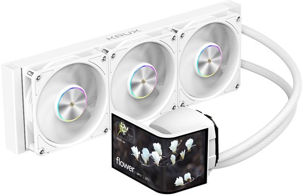 Krux HydroArc 360 Υδρόψυξη Επεξεργαστή, 360mm, White (KRXE011)