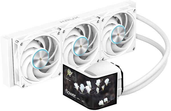 Krux HydroArc 360 Υδρόψυξη Επεξεργαστή, 360mm, White (KRXE011)