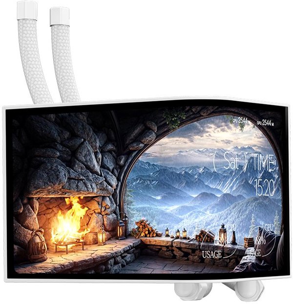 Krux HydroArc 360 Υδρόψυξη Επεξεργαστή, 360mm, White (KRXE011)