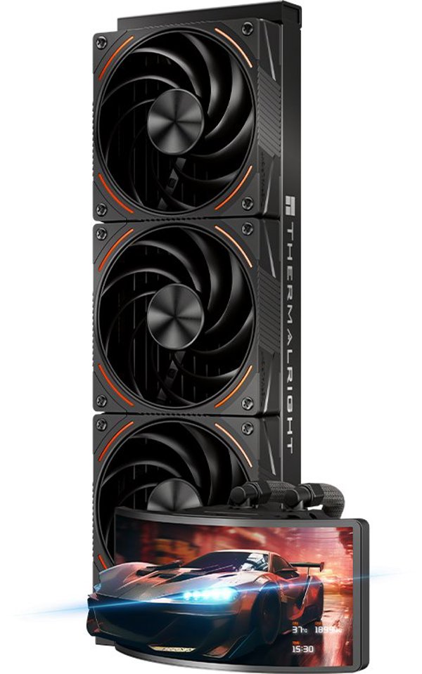 Thermalright Rainbow Vision 360 Turbo ARGB Black Ψύξη με Νερό