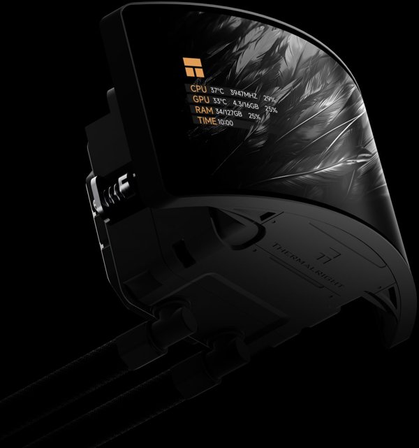 Thermalright Rainbow Vision 360 Turbo ARGB Black Ψύξη με Νερό