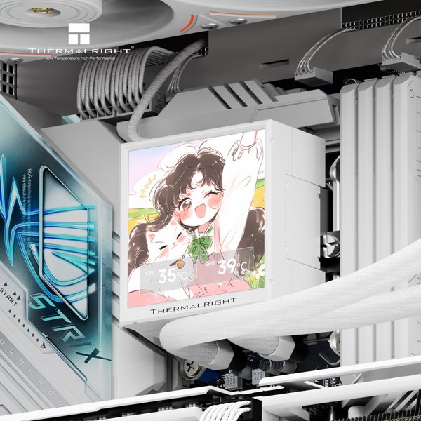 Thermalright Peerless Vision 360 UB ARGB White υδρόψυξη