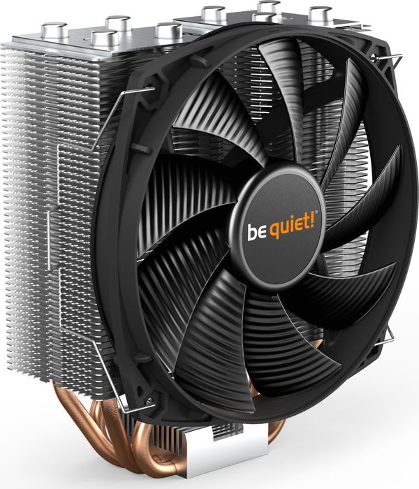 Ψύκτρα CPU be quiet! Shadow Rock Slim 2, 160W TDP, Αερόψυξη Επεξεργαστή, Αλουμίνιο, Μαύρο/Ασημί