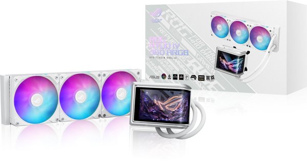 Ψύκτρα ASUS ROG RYUO IV 360 ARGB Λευκή