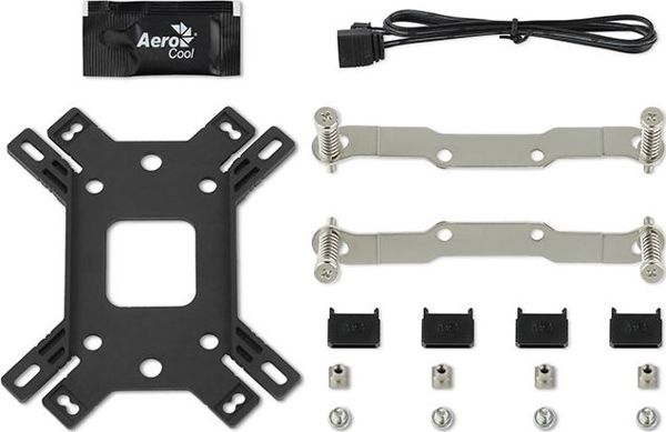 Aerocool Mirage 5 Ψύκτρα Επεξεργαστή CPU με Infinity Mirror RGB Φωτισμό και Τεχνολογία Heat Core Touch (ACTC-MR90517.01)