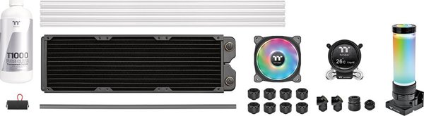 Thermaltake Pacific CLM360 Ultra Hard Tube Υδρόψυξη Επεξεργαστή, 3x120mm Fans, PWM, CL-W335-CU12SW-A